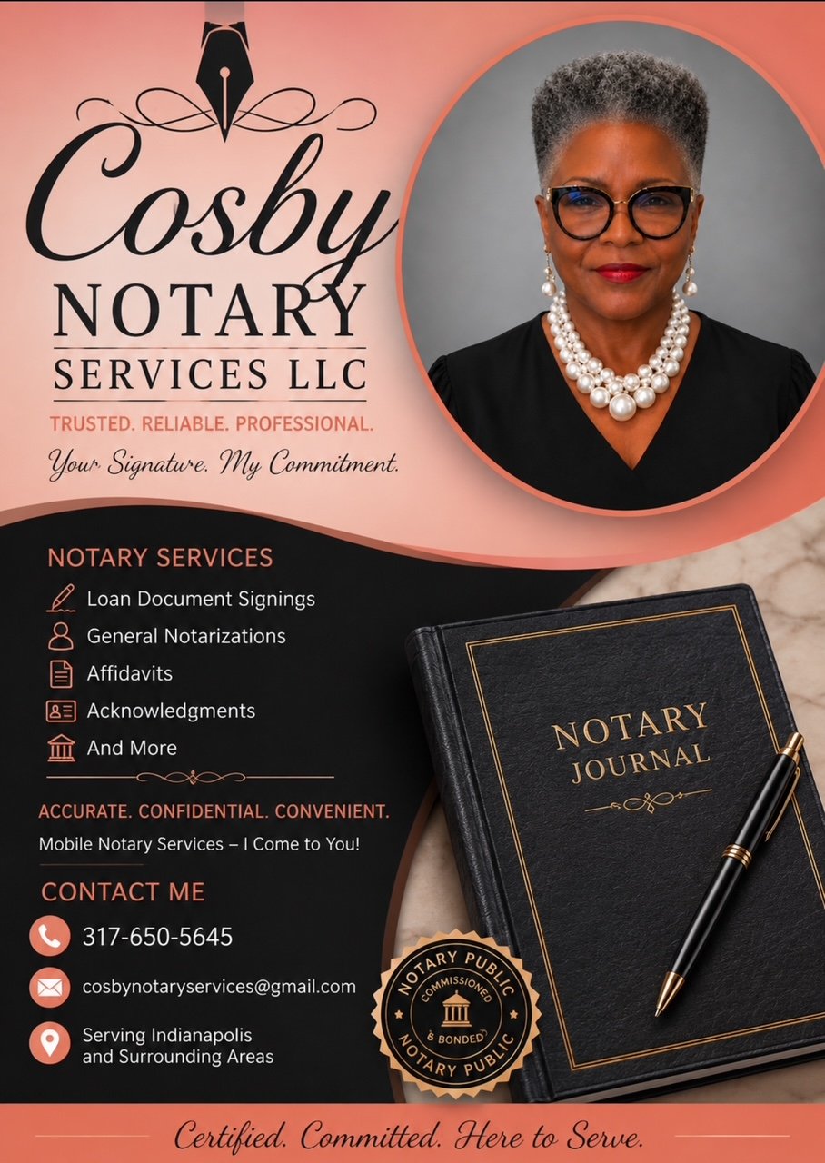 Cosby Notary Services LLC (Mobile Notary)