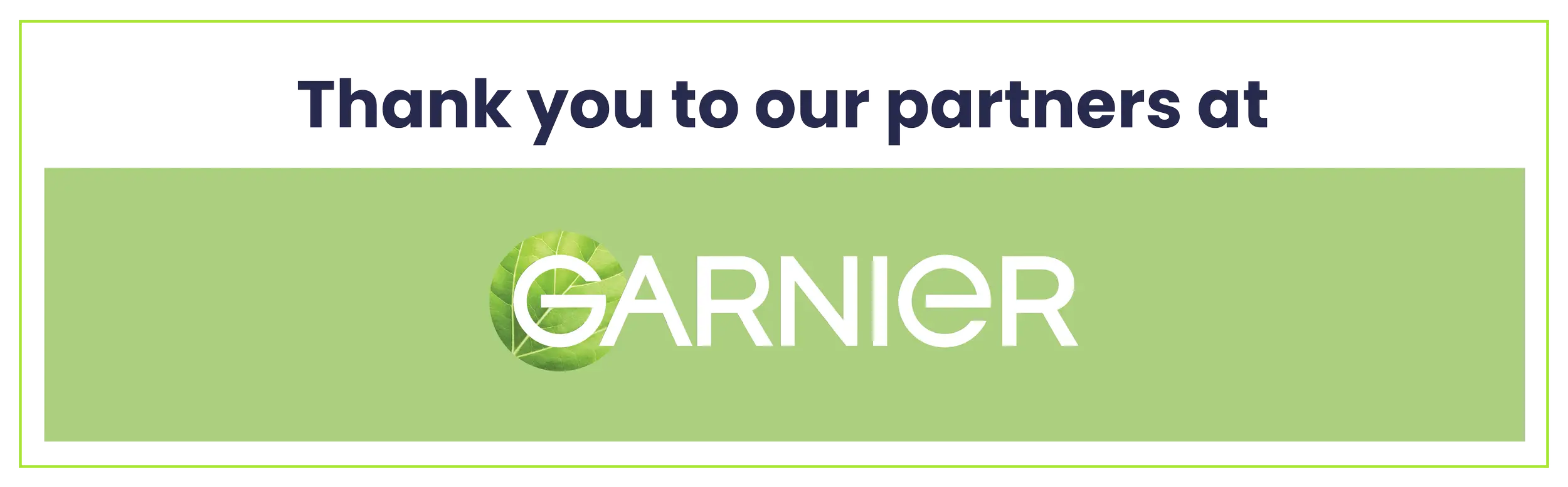 We Are Moving The Needle Studio Grants by Garnier